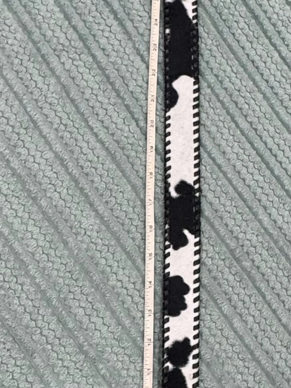 Kids Black & White Cow Print Leggings